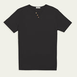 M604: Henley Neck T-Shirt in Regular GSM