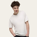 M555: Relaxed Fit T-Shirt Overlap Collar