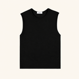 MF250199INT: Women’s Heavyweight Cotton Interlock Sleeveless Top