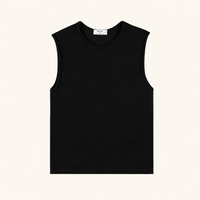 MF250199INT: Women’s Heavyweight Cotton Interlock Sleeveless Top