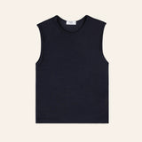 MF250199INT: Women’s Heavyweight Cotton Interlock Sleeveless Top