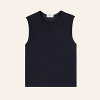 MF250199INT: Women’s Heavyweight Cotton Interlock Sleeveless Top