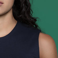 MF250199INT: Women’s Heavyweight Cotton Interlock Sleeveless Top