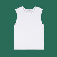MF250199INT: Women’s Heavyweight Cotton Interlock Sleeveless Top