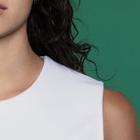 MF250199INT: Women’s Heavyweight Cotton Interlock Sleeveless Top