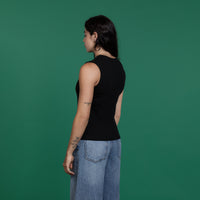 MF250199INT: Women’s Heavyweight Cotton Interlock Sleeveless Top