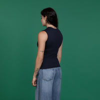MF250199INT: Women’s Heavyweight Cotton Interlock Sleeveless Top