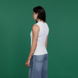 MF250199INT: Women’s Heavyweight Cotton Interlock Sleeveless Top