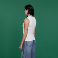 MF250199INT: Women’s Heavyweight Cotton Interlock Sleeveless Top