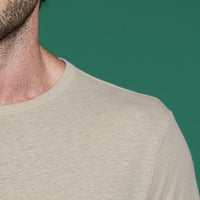 CL703: Linen-Cotton Jersey Tee