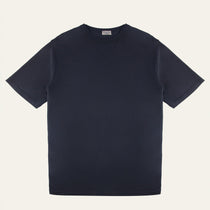 M555: Relaxed Fit T-Shirt Overlap Collar