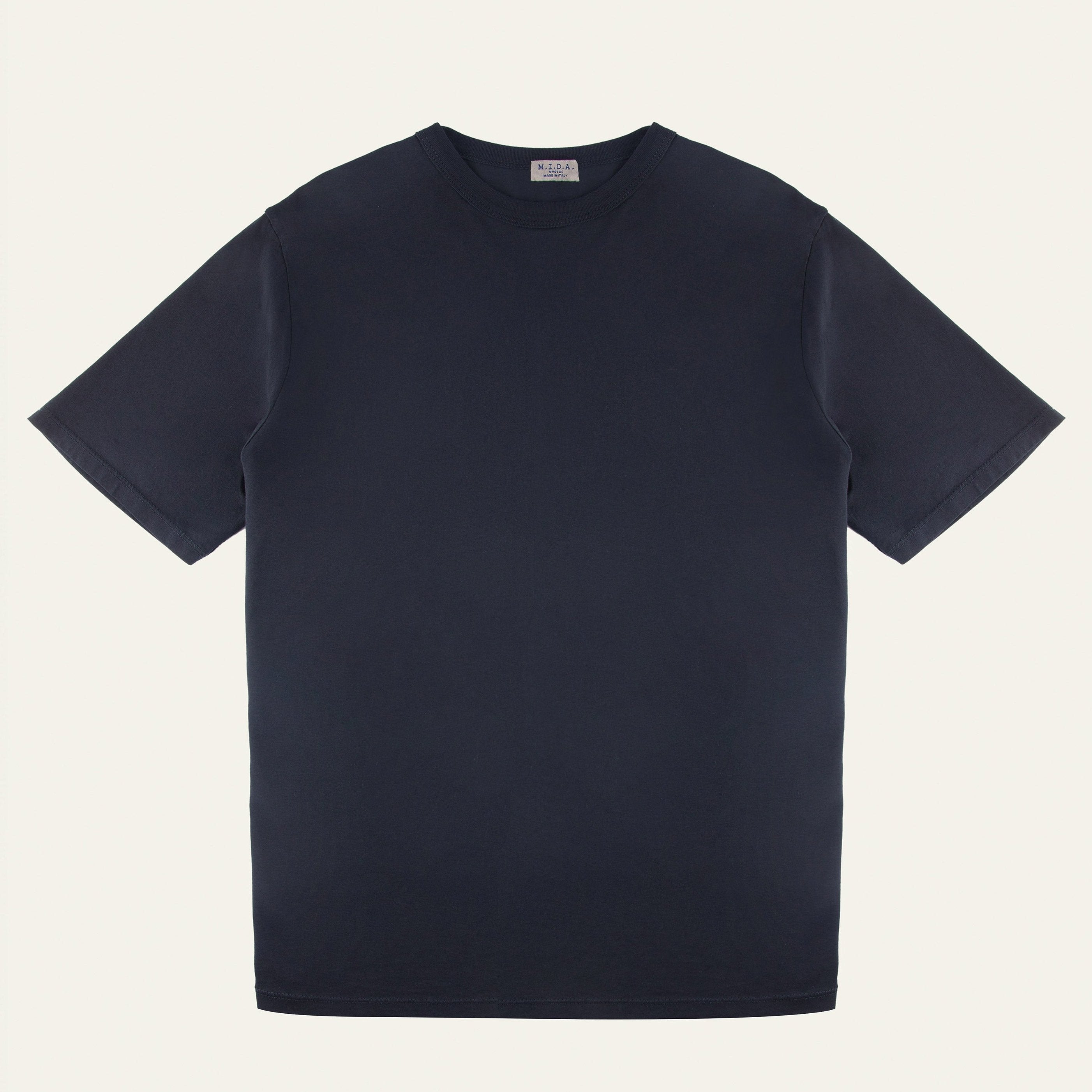M555: Relaxed Fit T-Shirt Overlap Collar