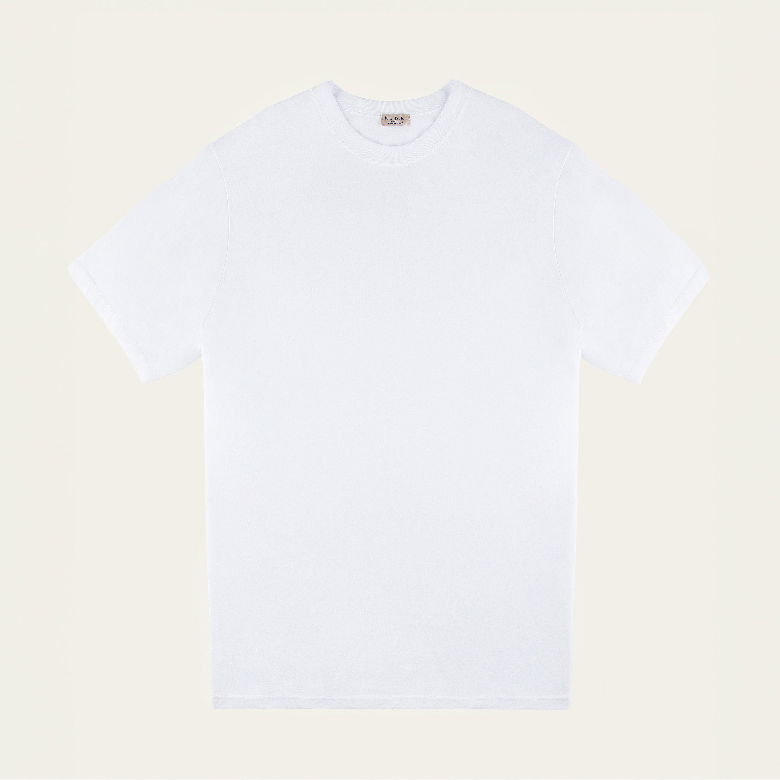 M555: Relaxed Fit T-Shirt Overlap Collar